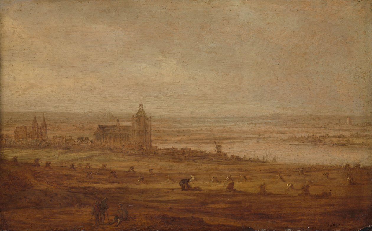 Vista de Arnhem de Jan van Goyen