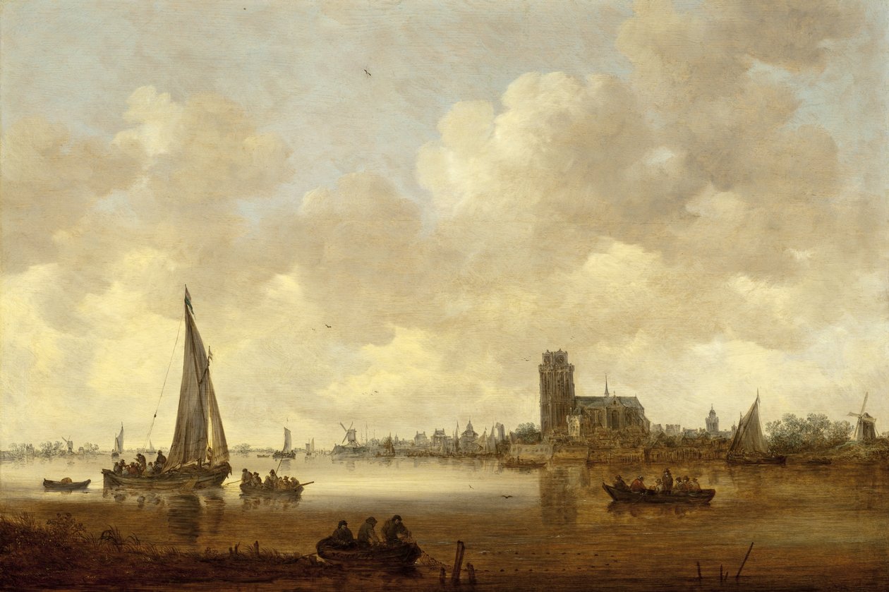 Vista de Dordrecht de Jan van Goyen