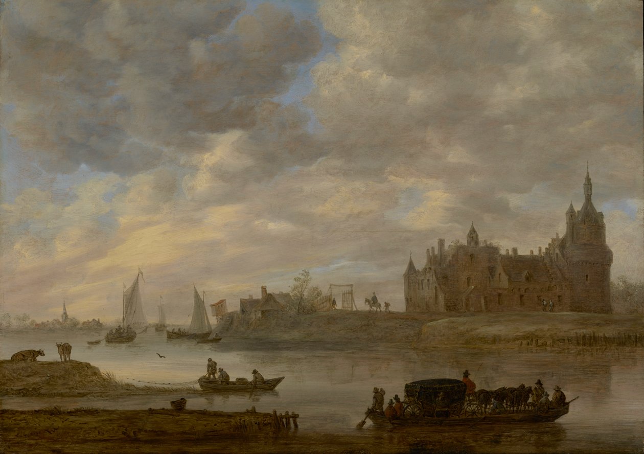 paisagem de Jan van Goyen