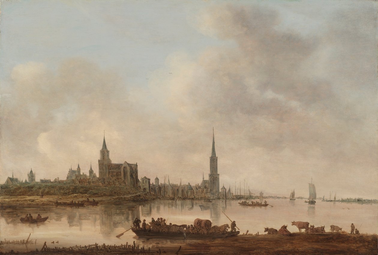 Vista de Emmerich de Jan van Goyen