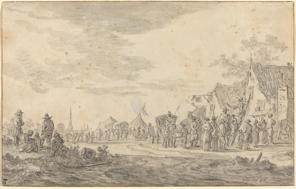 Feira da Aldeia de Jan van Goyen