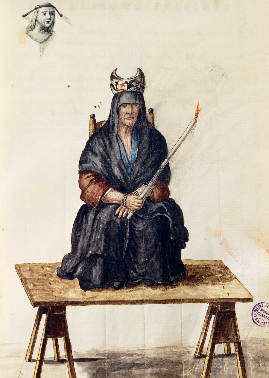 Feiticeira, Ilustração de Gli Habiti de