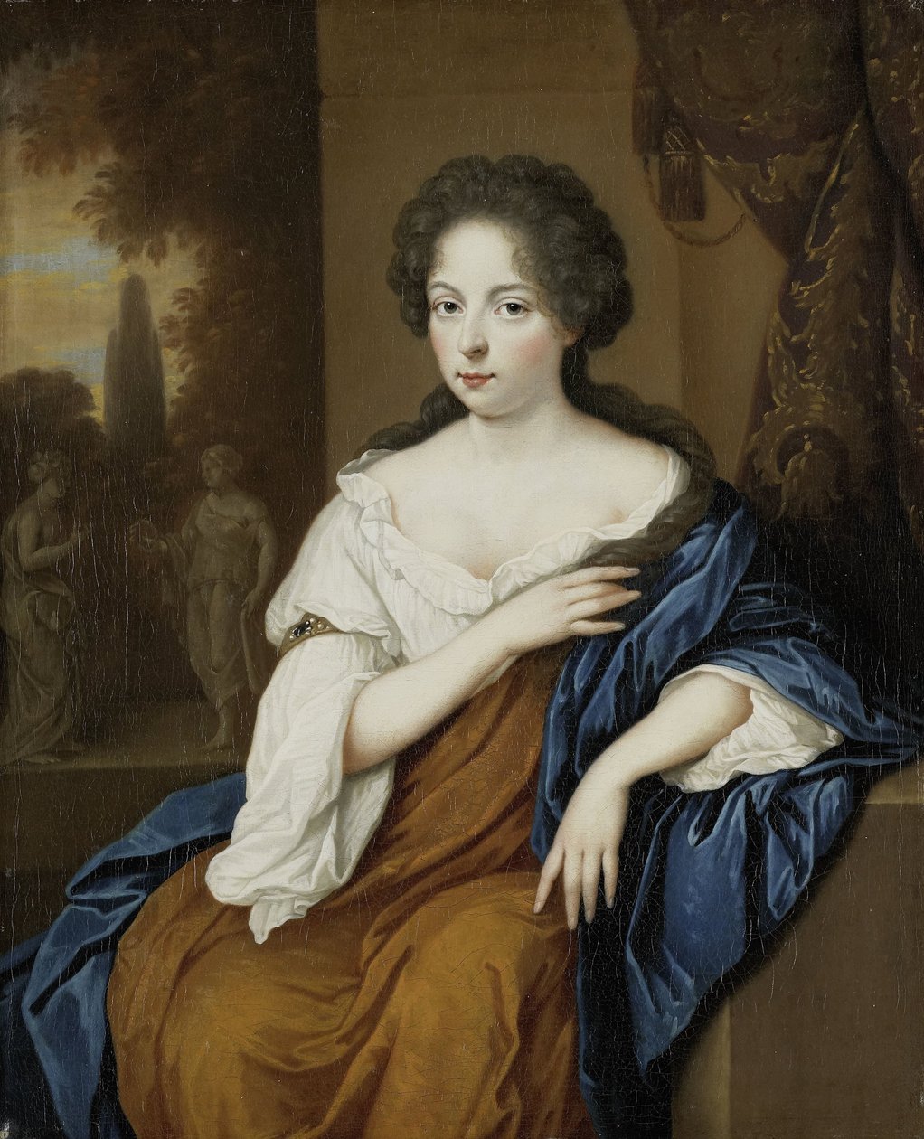 Retrato de uma mulher de Jan van Haensbergen (attributed to)