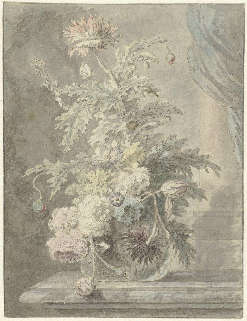 vaso com flores de Jan van Huysum (possibly)