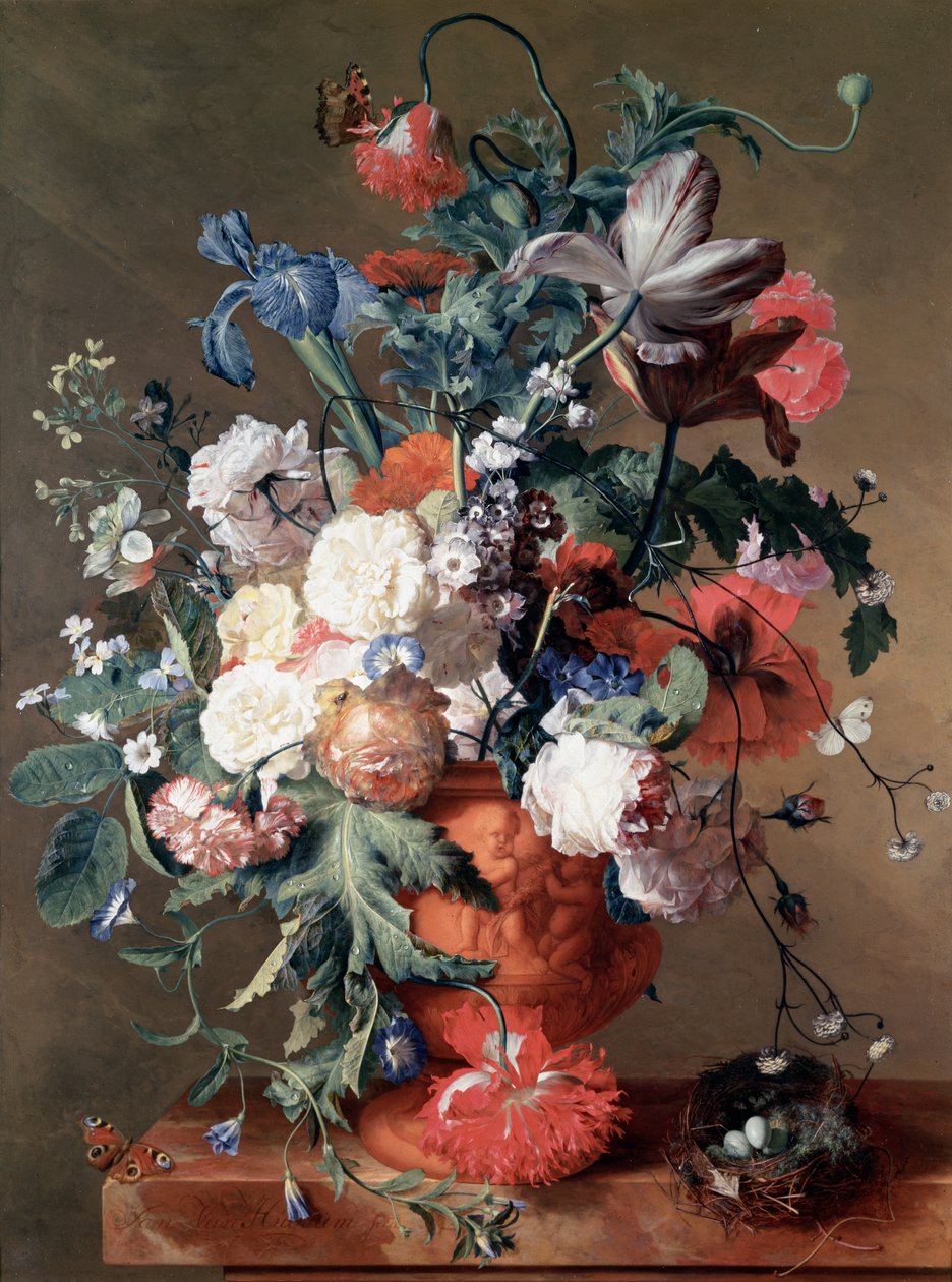 Ainda vida de Jan van Huysum