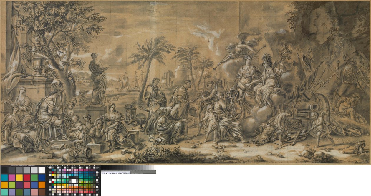 Glorificação de Minerva de Jan van Orley
