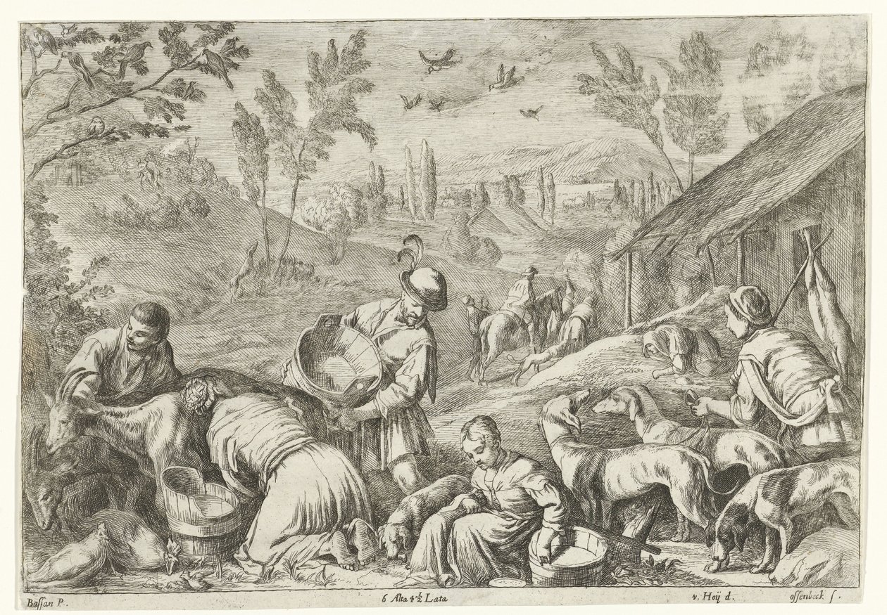 Primavera As Quatro Estações (título da série) de Jan van Ossenbeeck