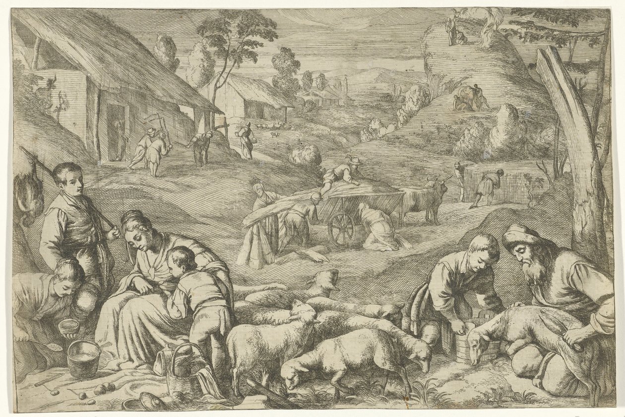 Verão
As quatro estações (título da série) de Jan van Ossenbeeck