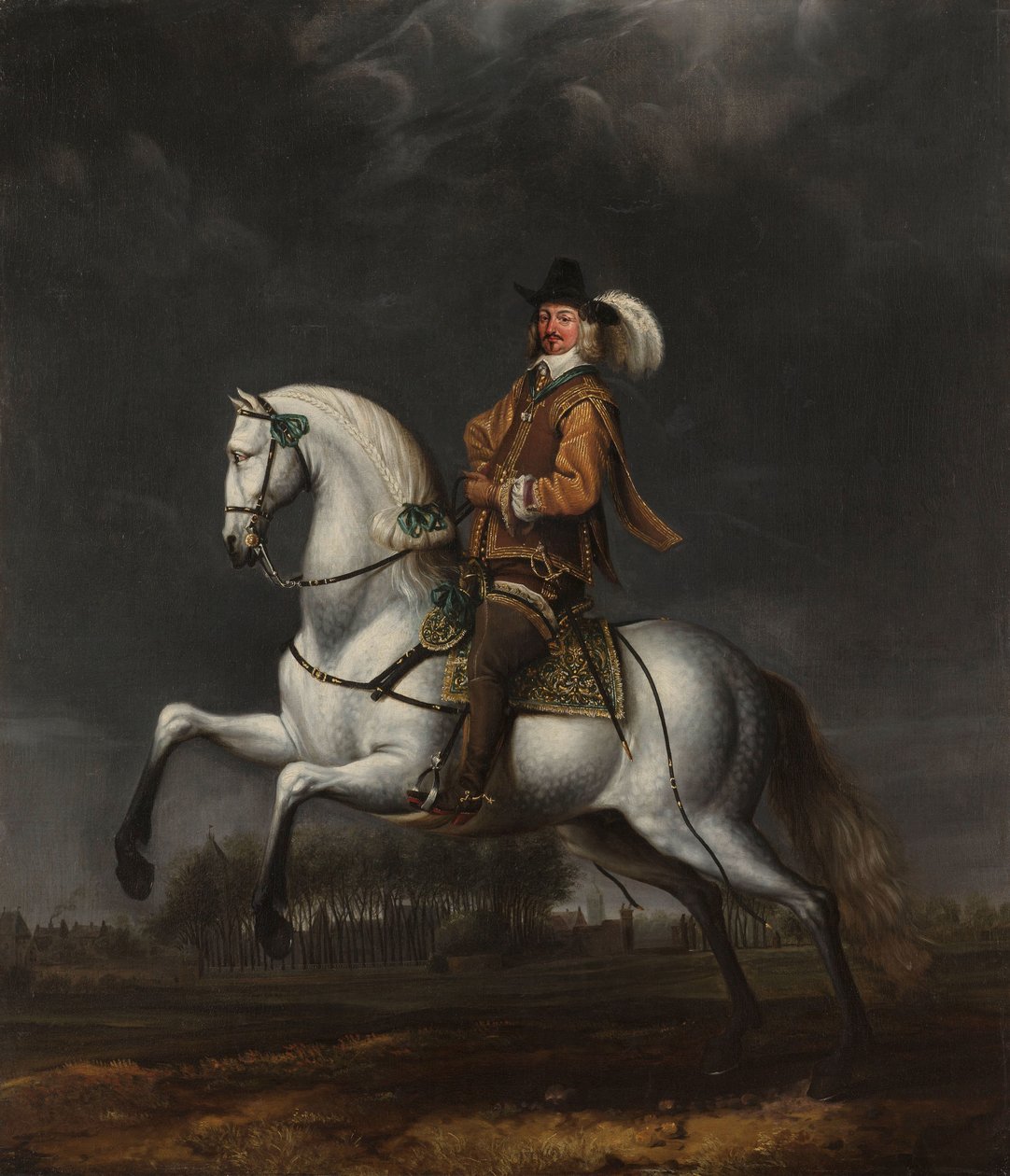 Retrato de Johan Wolfert van Brederode (1599-1655) de Jan van Rossum (attributed to)