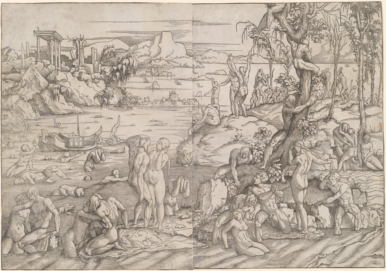 O Dilúvio de Jan van Scorel