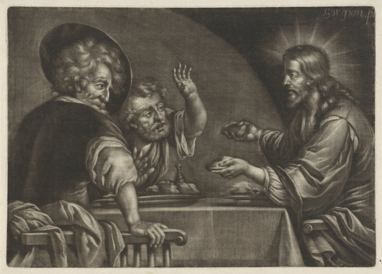 Refeição em Emaús de Jan van Somer