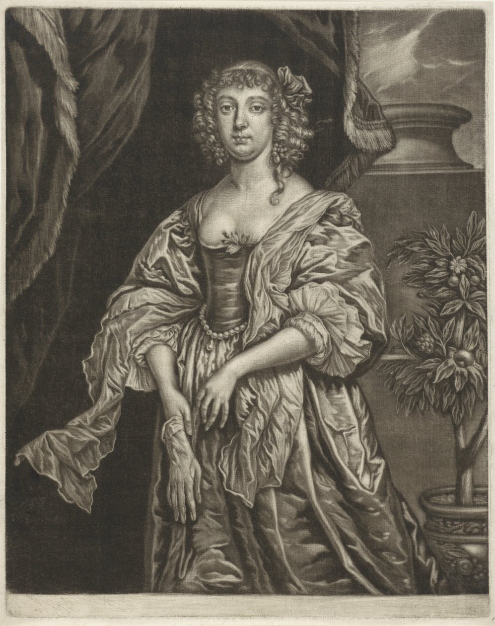 Retrato de Anna de Bedford de Jan van Somer