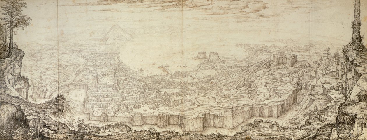Vista de Nápoles de Jan van Stinemolen