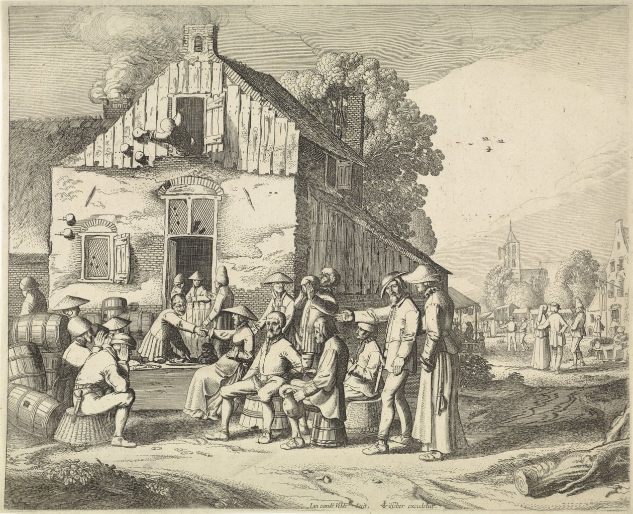 feira do agricultor de Jan van de Velde (II)