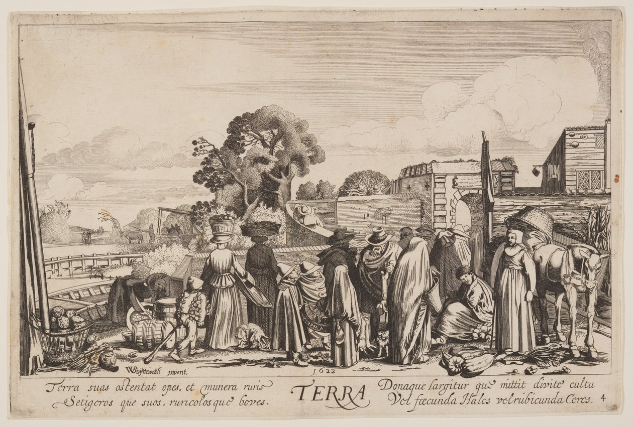 Terra, de Os Quatro Elementos de Jan van de Velde II
