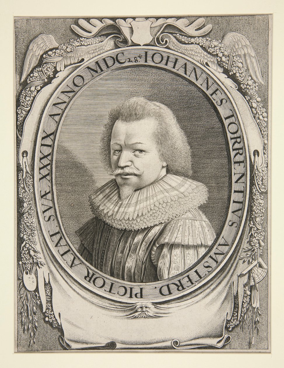 Retrato de Johannes Torrentius de Jan van de Velde II