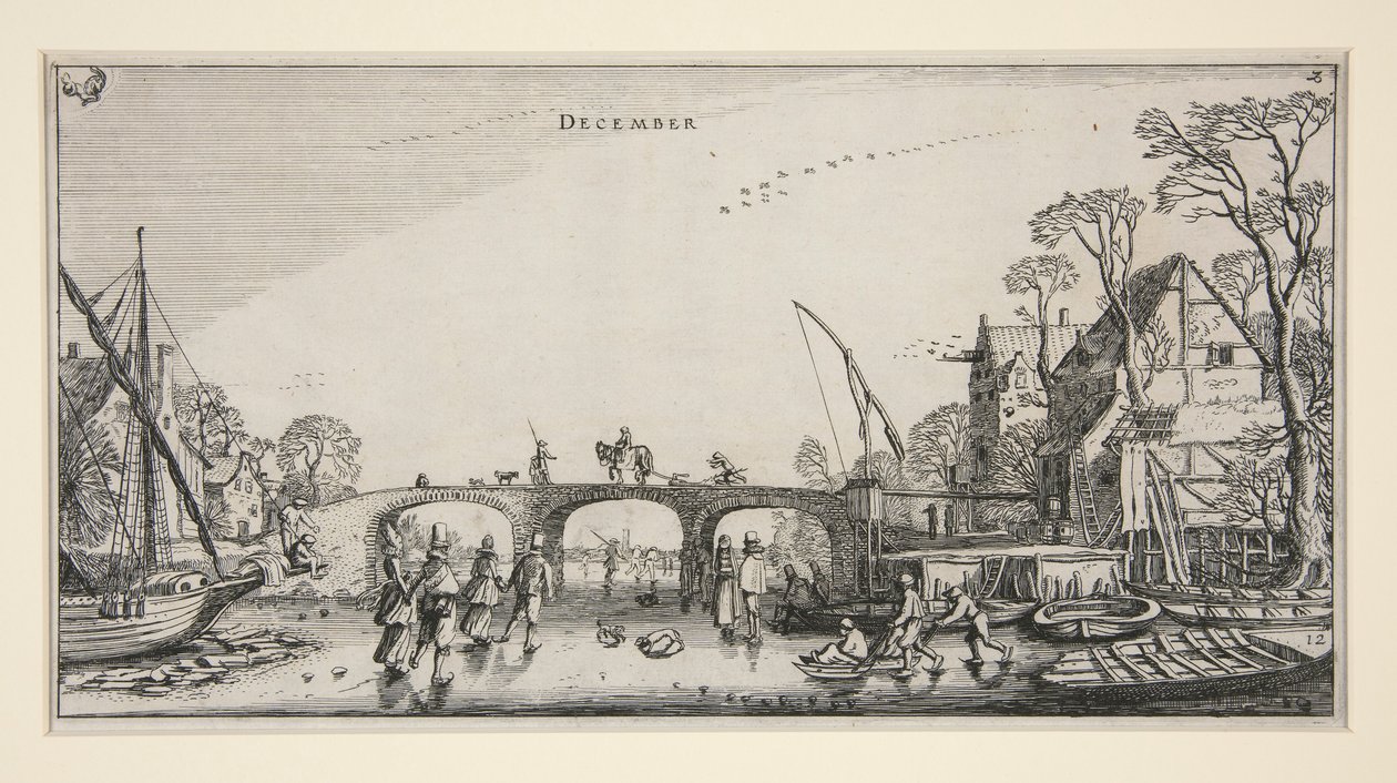 Os Meses, conjunto de doze de Jan van de Velde II