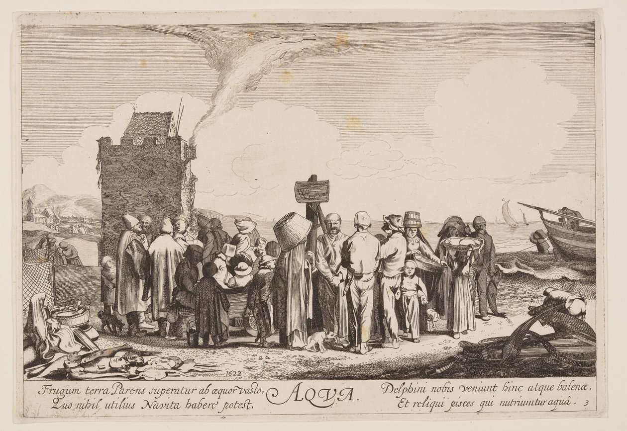Água, de Os Quatro Elementos de Jan van de Velde II