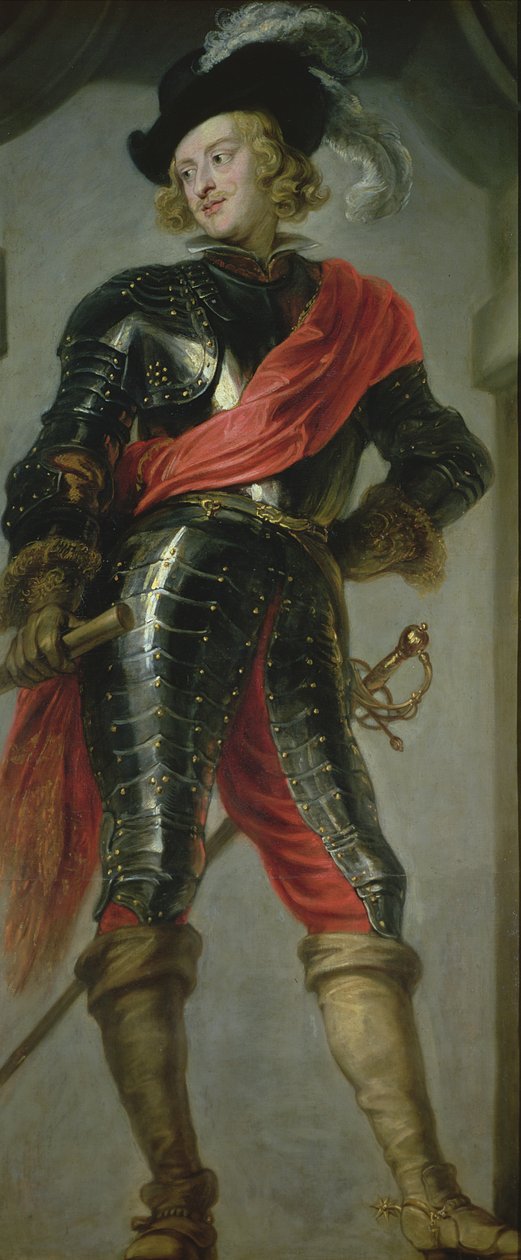 Cardeal Infante Ferdinand (1609-41) Governador dos Países Baixos Espanhóis, 1635 de Jan van den Hoecke