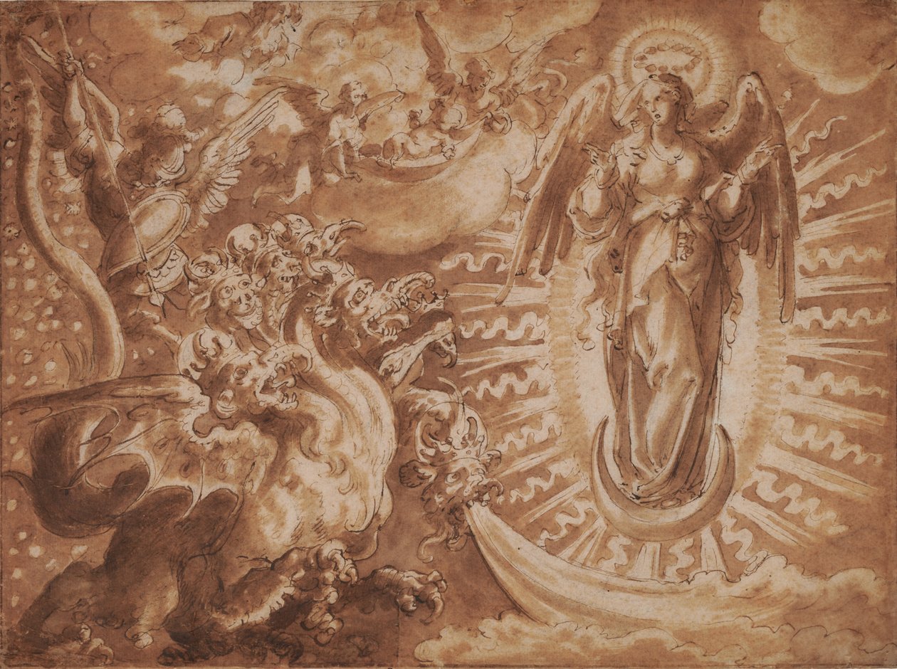 A Mulher vestida com o Sol de Jan van der Straet