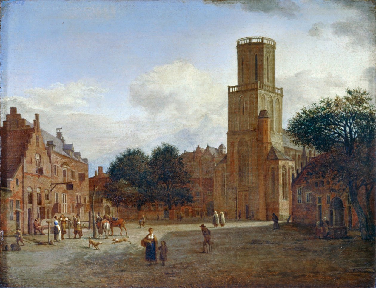 Igreja de Santa Aldegonde em Emmerich - ... de Jan van der (manner of) Heyden