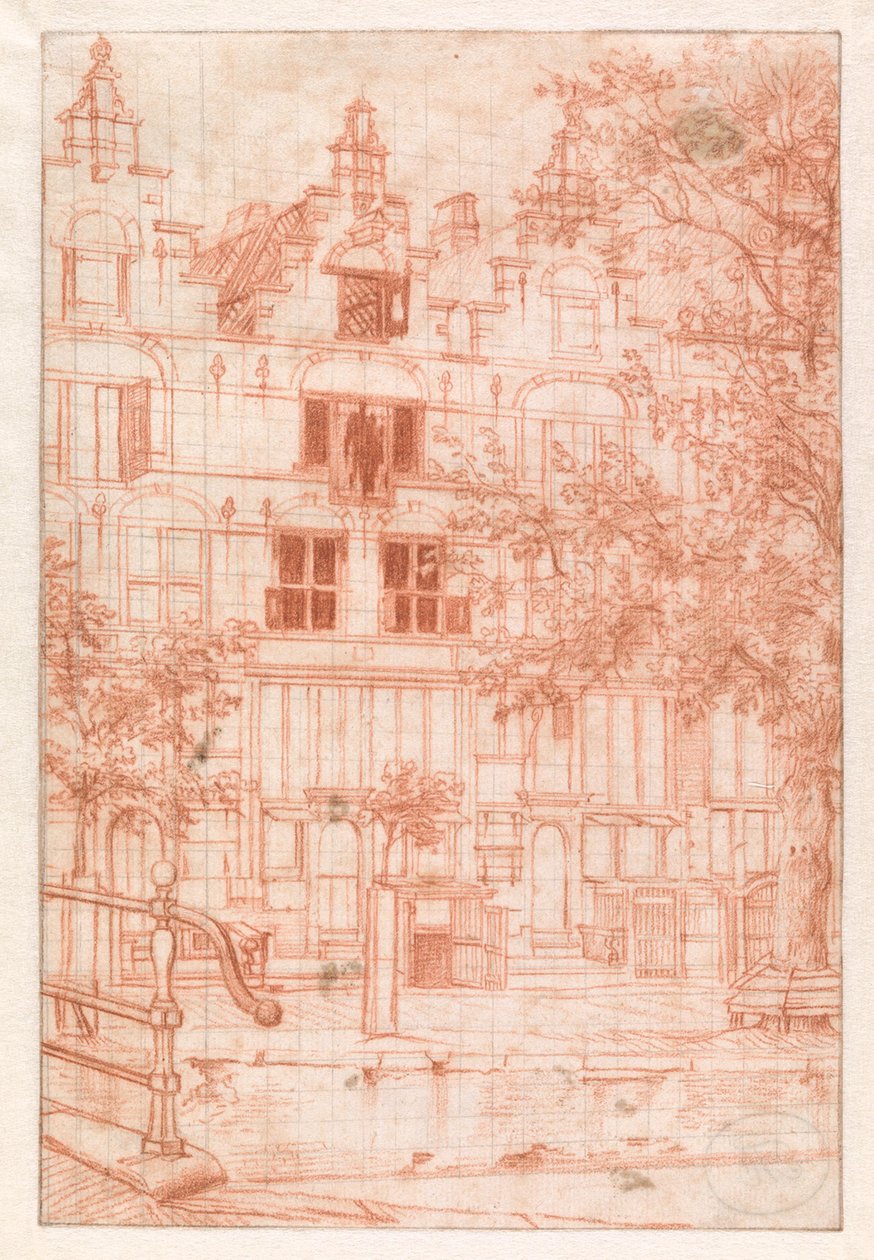 Após um incêndio na Herengracht em 1683 de Jan van der Heyden