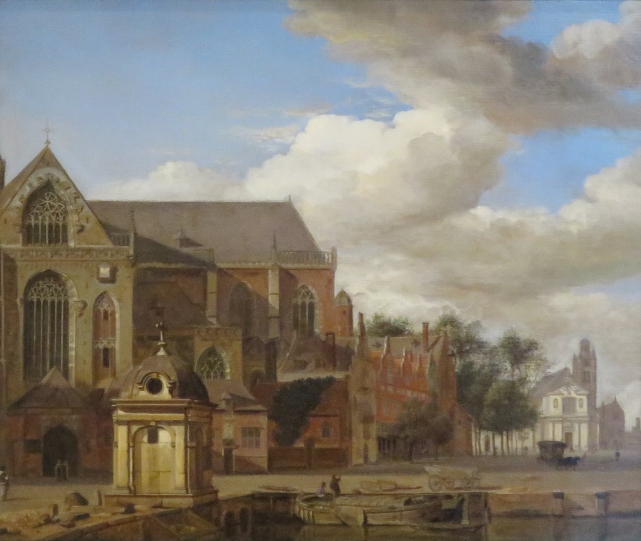 Paisagem urbana de Jan van der Heyden