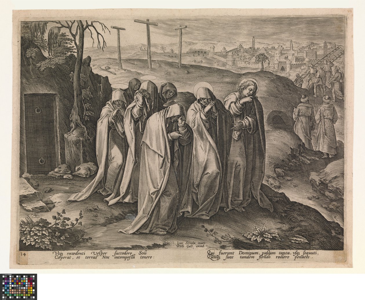 As santas mulheres abandonam o túmulo de Jan van der Straet