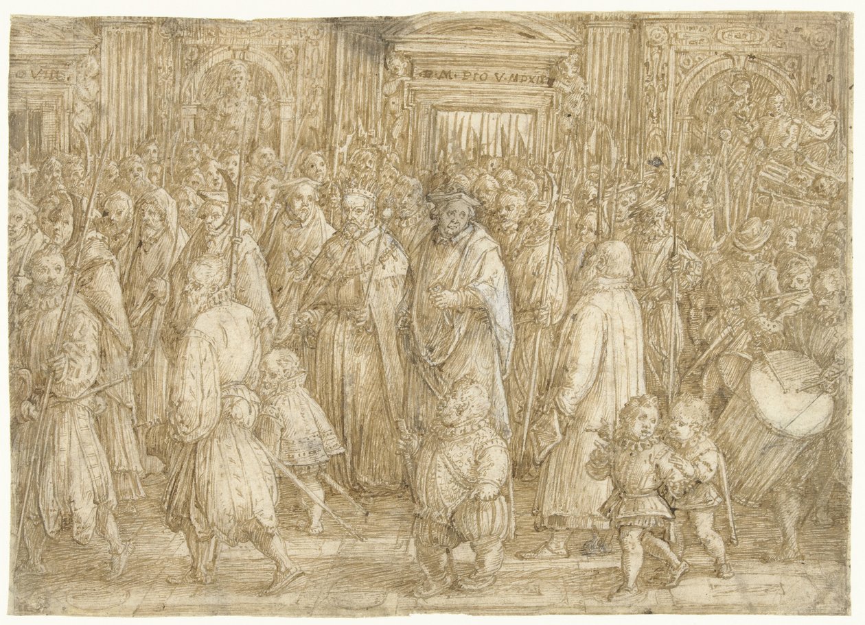 Regresso do grão-duque Cosimo I da Toscana ao seu palácio de Jan van der Straet