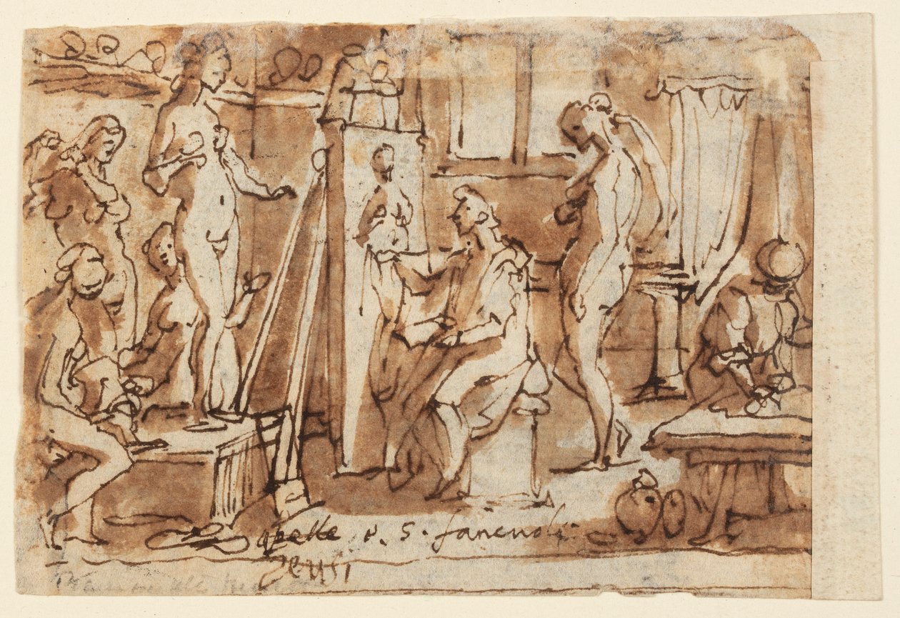 À direita: pintura de Helen Zeuxis Verso: Eis o Homo de Jan van der Straet, called Stradanus