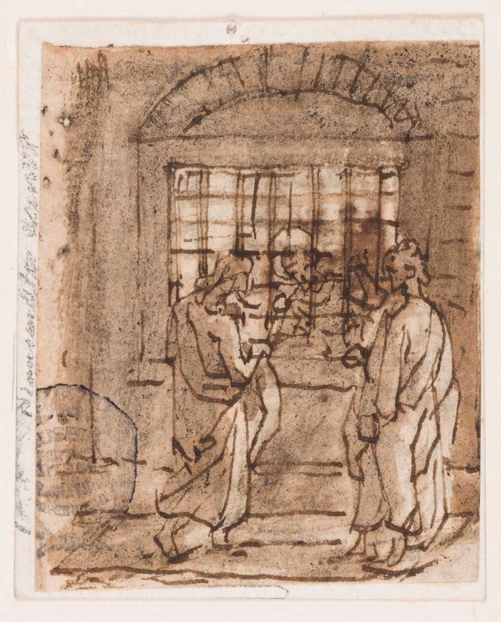 São Pedro na prisão de Jan van der Straet, called Stradanus