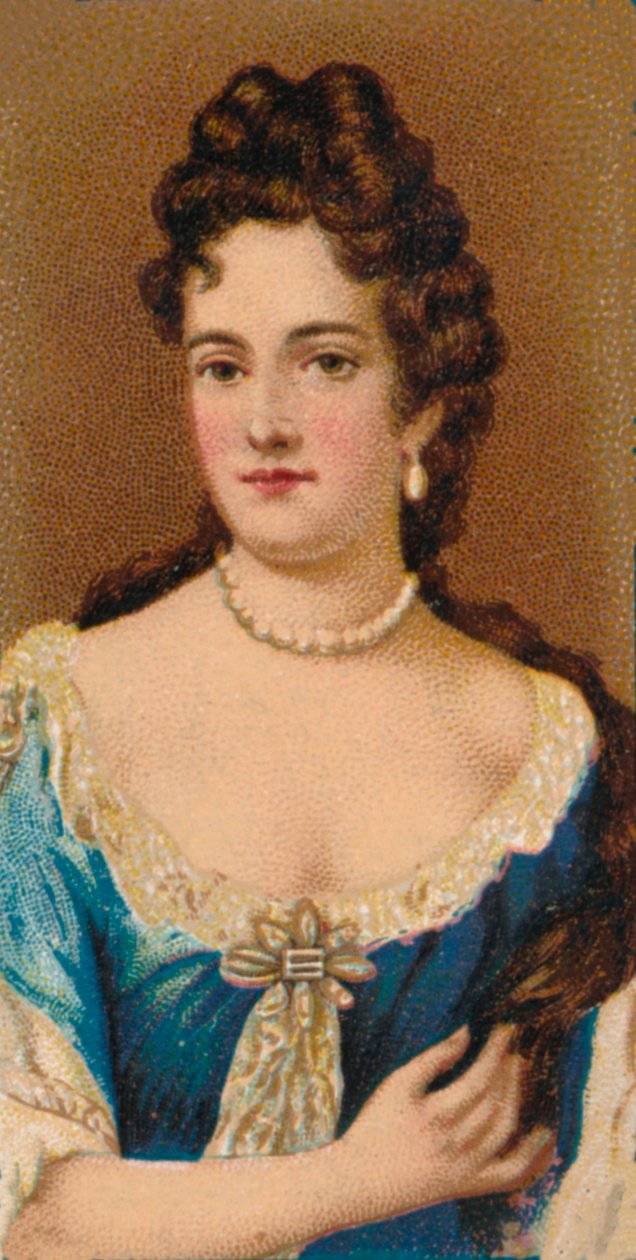 Rainha Mary II 1662-1694, Soberana conjunta da Inglaterra, Escócia e Irlanda, 1912 de Jan van der Vaart