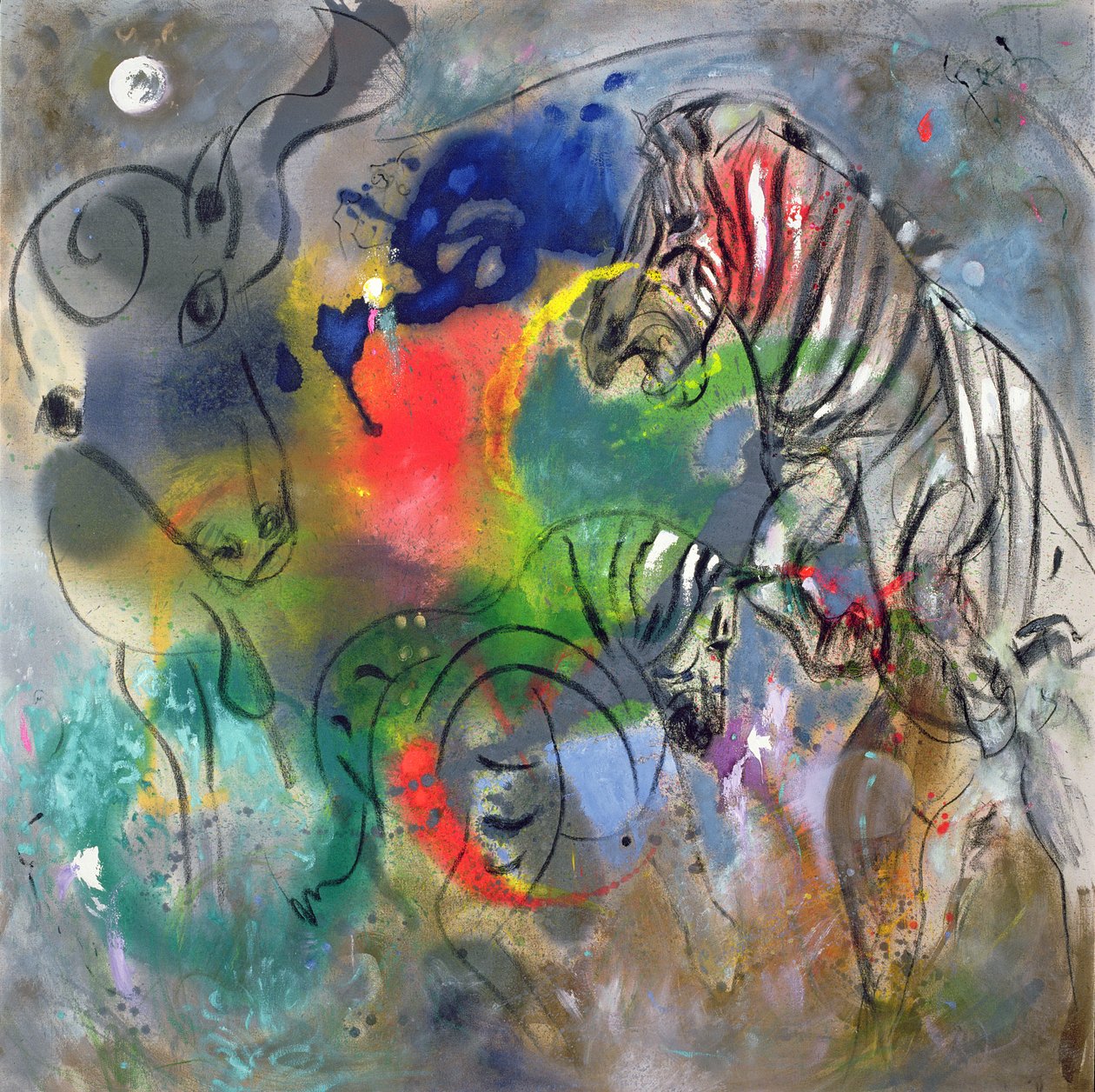 Zebra Mares, 1988  de Jane Deakin