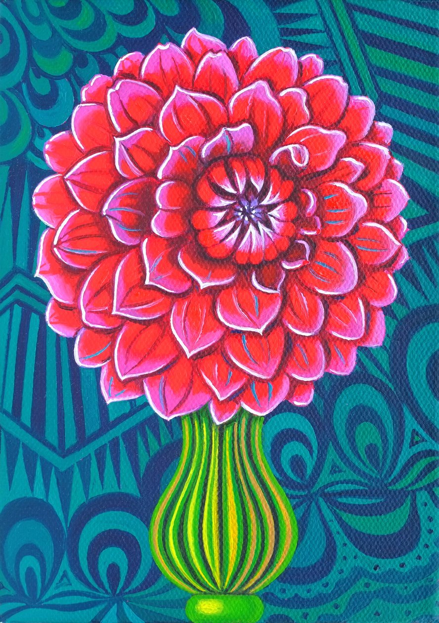 Dália, 2014, de Jane Tattersfield