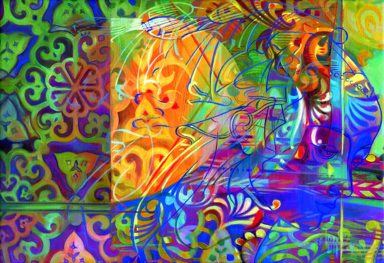 Dapples o leste sonolento, 2011, de Jane Tattersfield