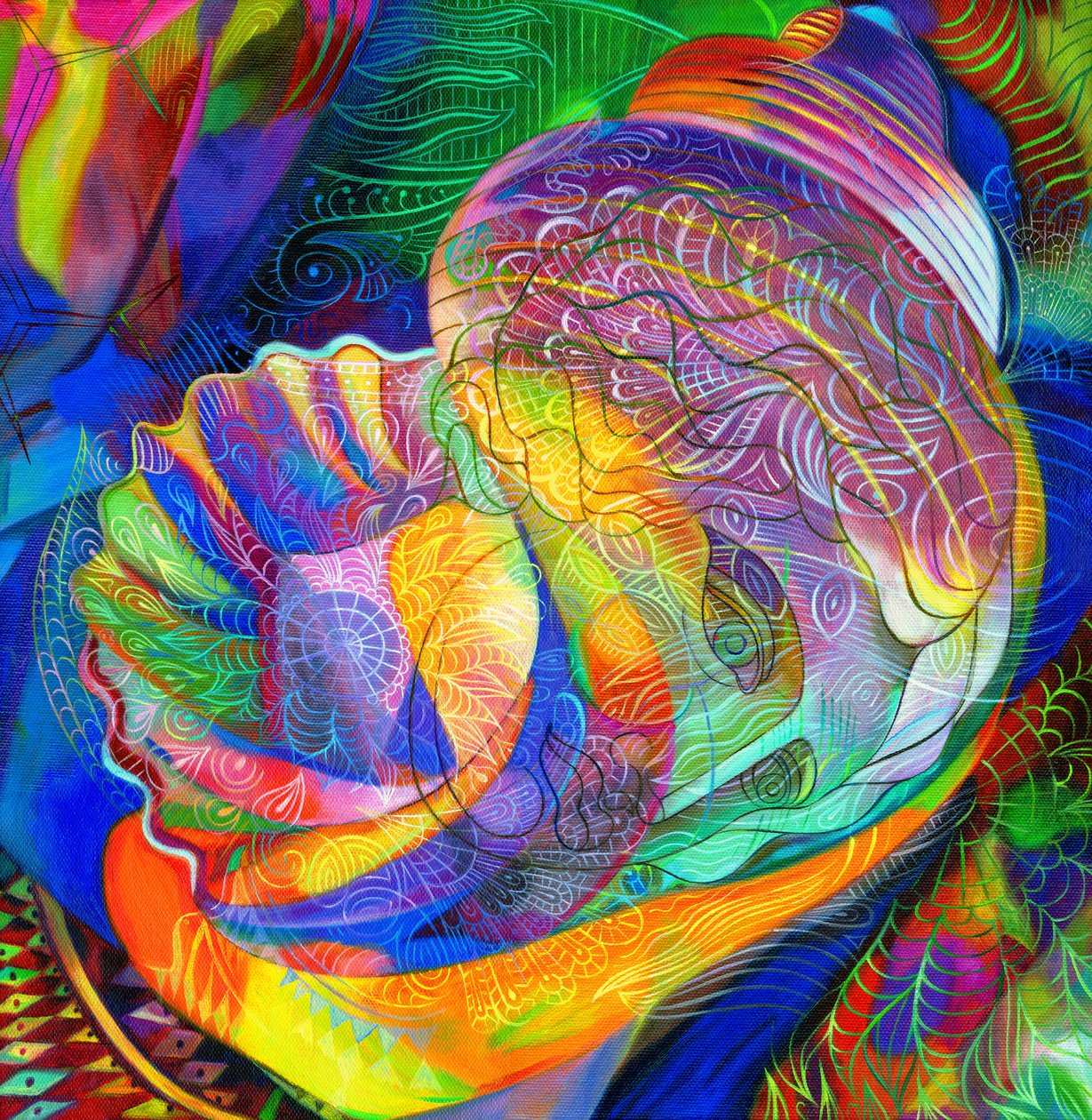 Em um mar calmo, 2011, de Jane Tattersfield