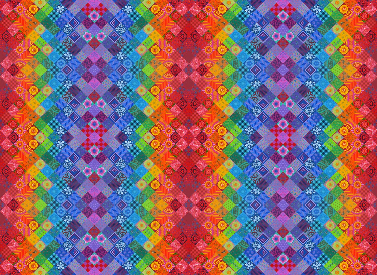 Patchwork Pintado, 2013, de Jane Tattersfield
