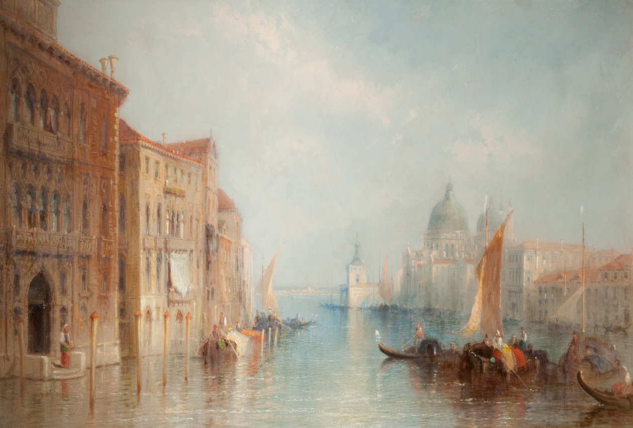 O Grande Canal, Veneza de Jane Vivian