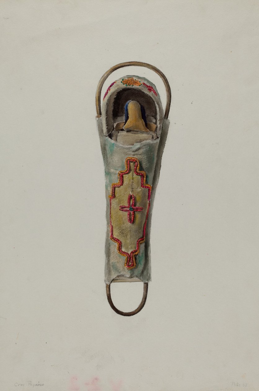 Boneca Cree Papoose de Jane Iverson