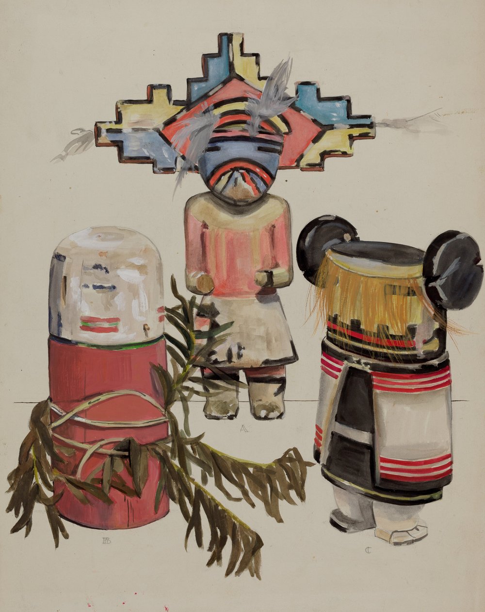 Boneca Kachina de Jane Iverson