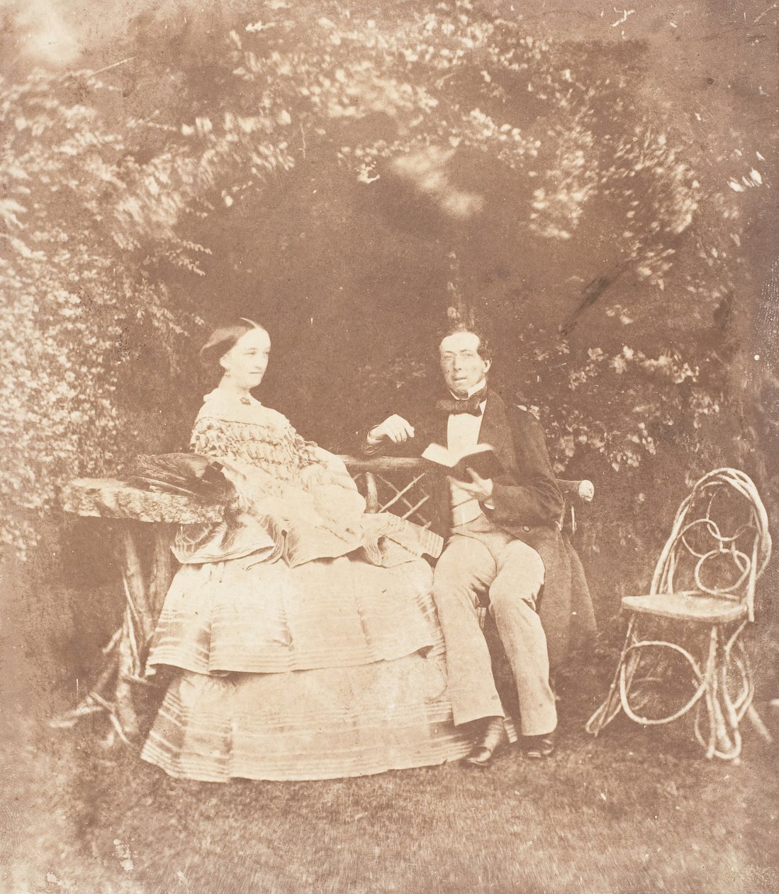 Sr. e Sra. W. Beach, 1853-56. de Jane Martha St. John
