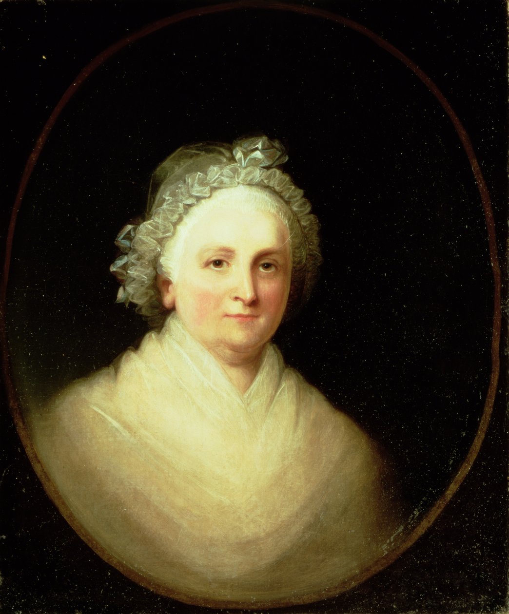 Retrato de Martha Washington de Jane Stuart