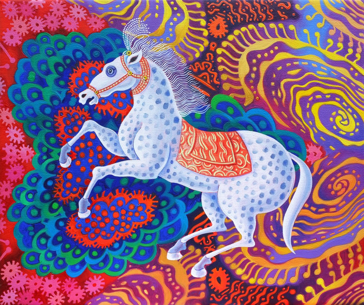 Cavalo de circo, 2016, de Jane Tattersfield