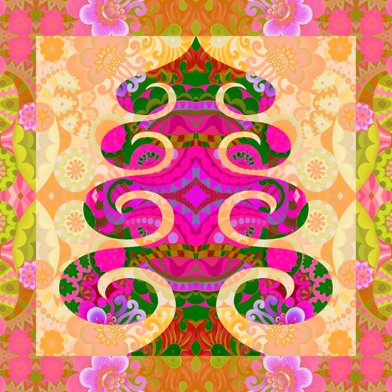 Árvore em rosa, 2020 de Jane Tattersfield