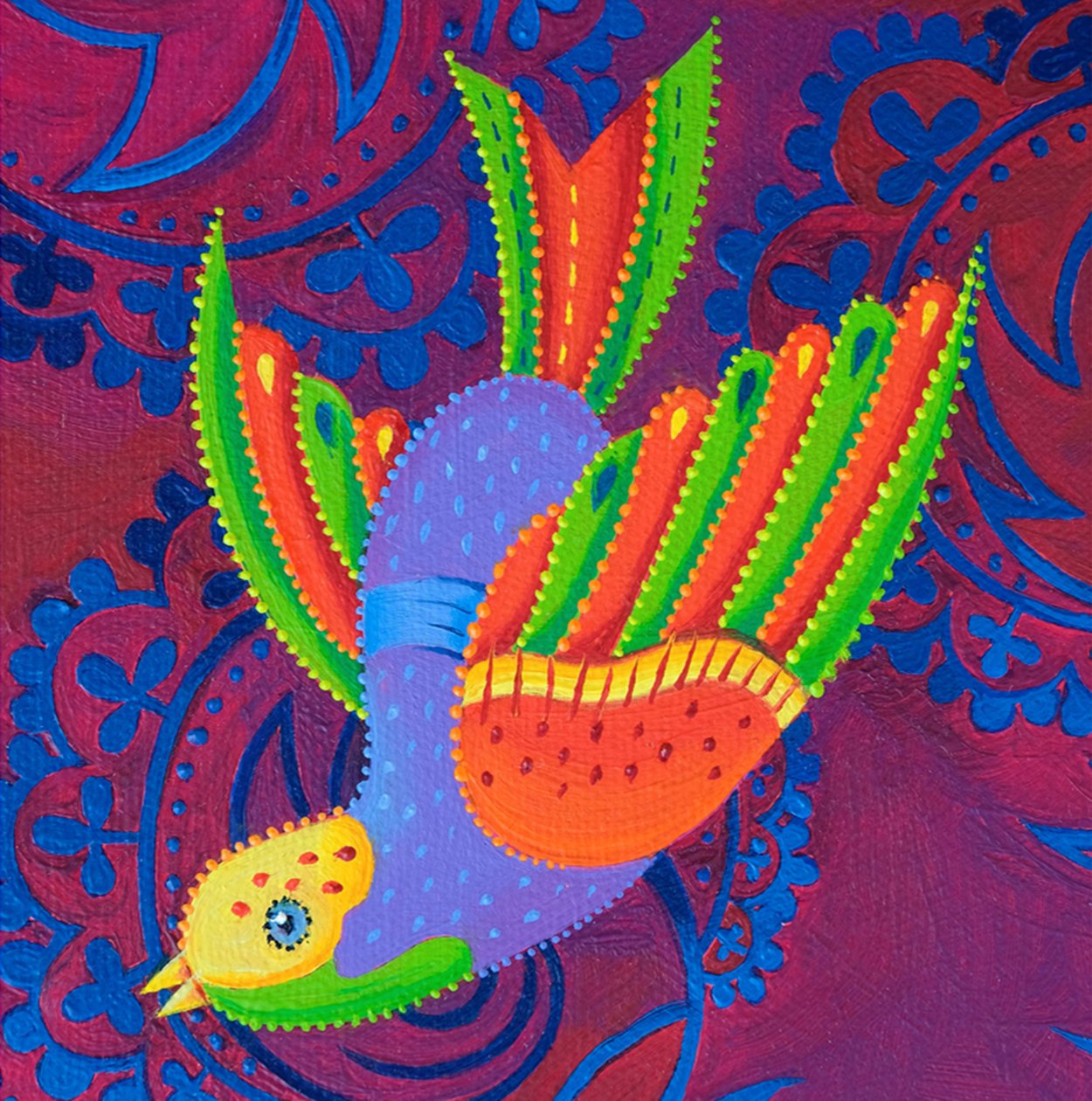 Yellow-headed Bird, 2019 de Jane Tattersfield