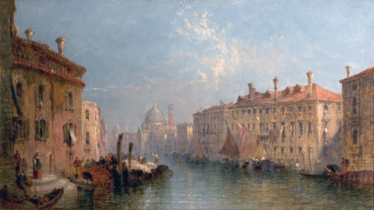 Grande Canal, Veneza, Itália, c.1875 de Jane Vivian