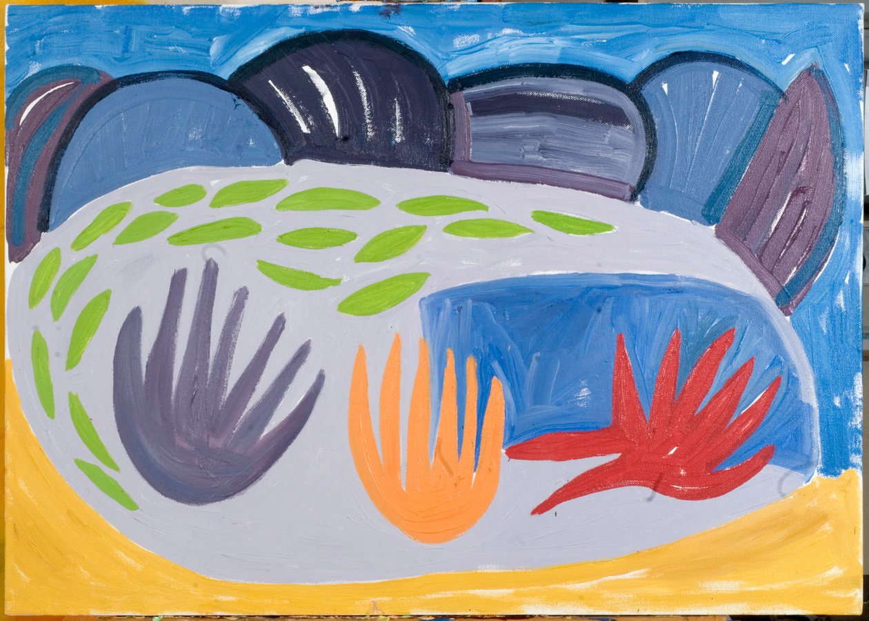 Night Loch, 2007 (óleo sobre tela) de Janet McKenzie