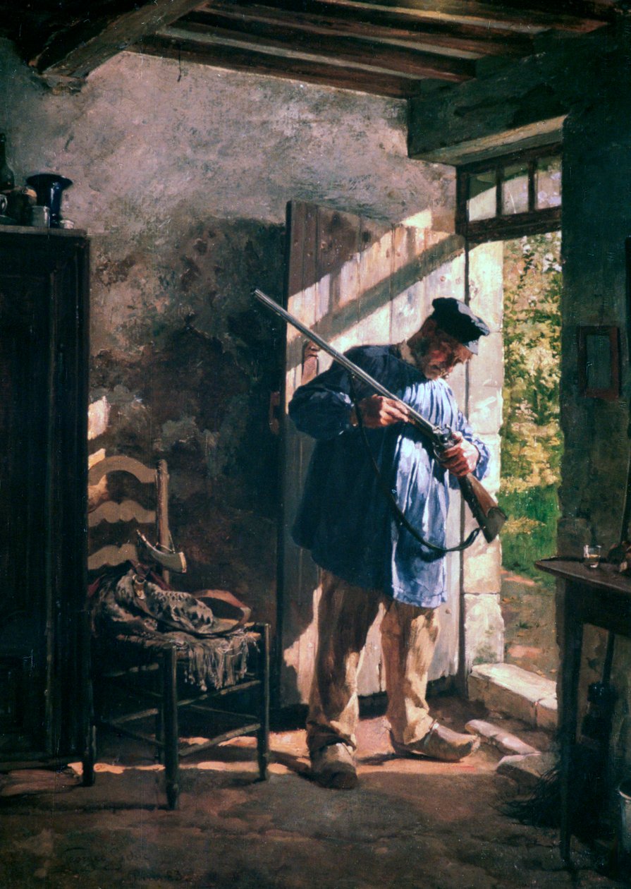 Antes da Caça, 1883 de Janez Šubic