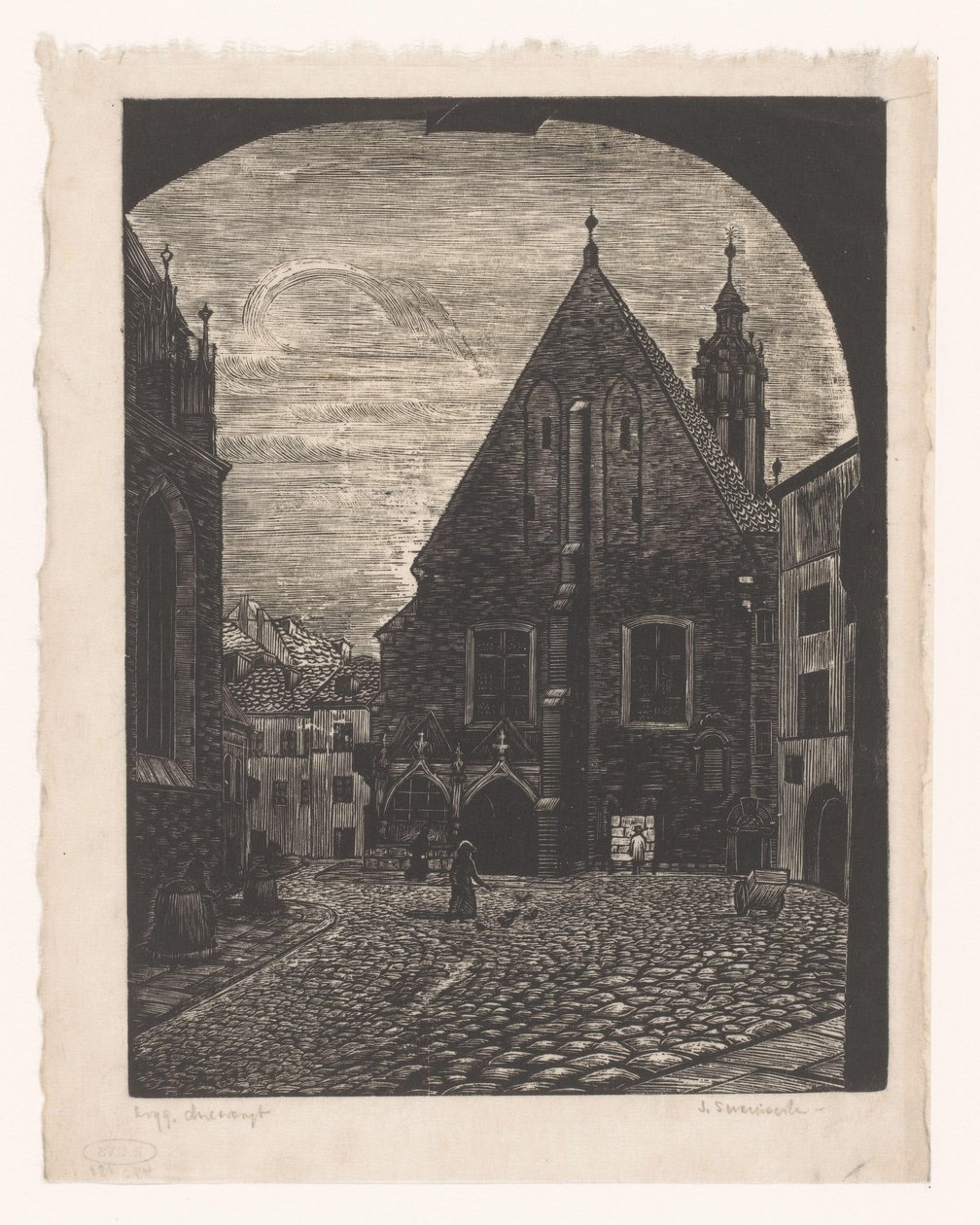 Cara em Praga de Janina Szciamicka