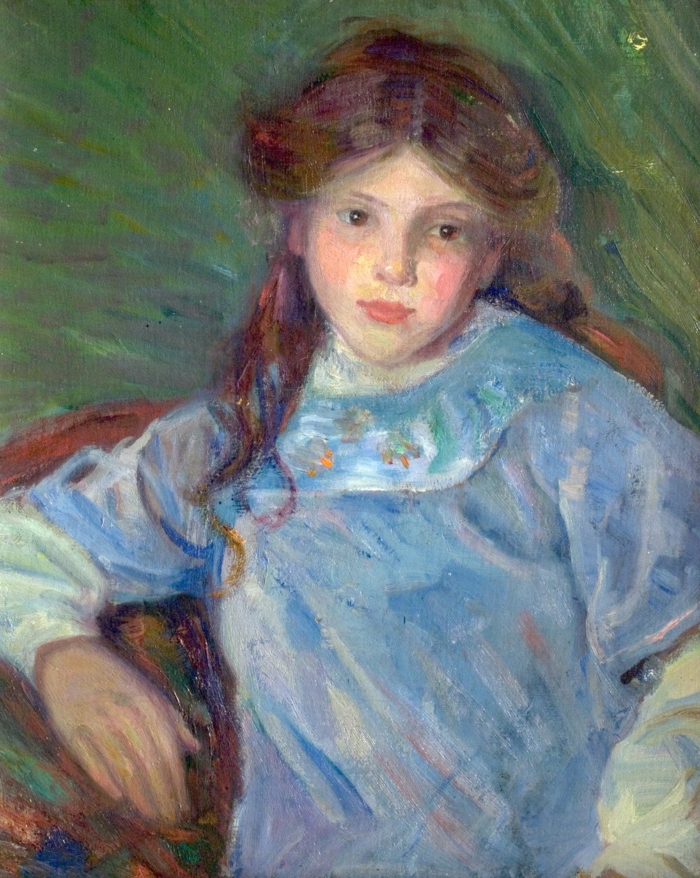 Cecília (óleo sobre tela) de Janine Forbes Robertson